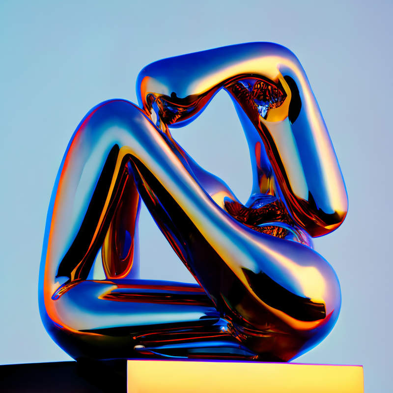 Sculpture The Thinker A.D